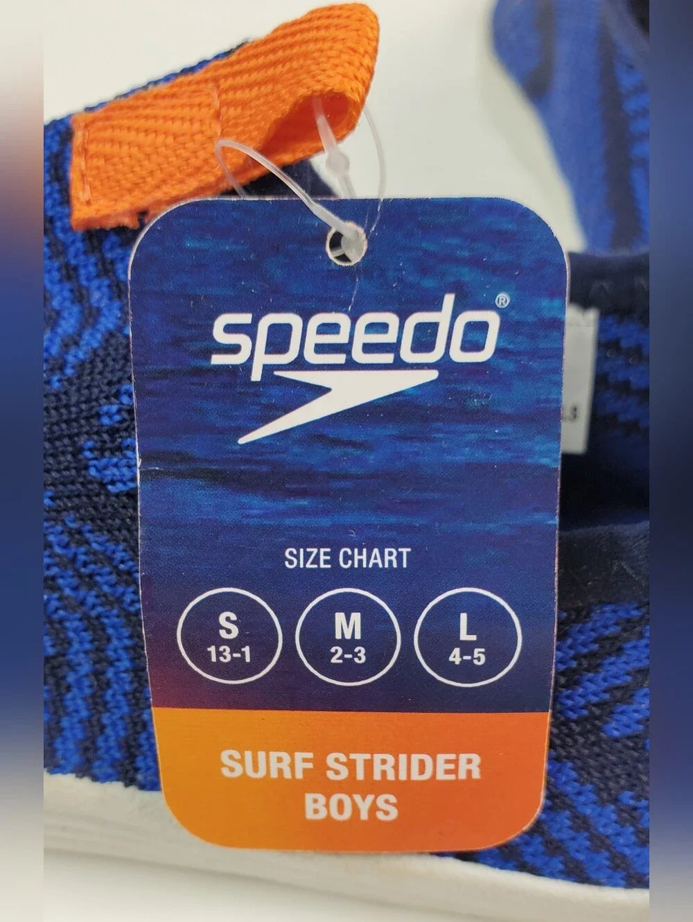 SPEEDO Boys Surf Strider Surfwalker Water Shoes - Size M 2-3 - NWT